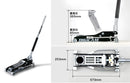 DIGICAM. All-aluminum floor jack