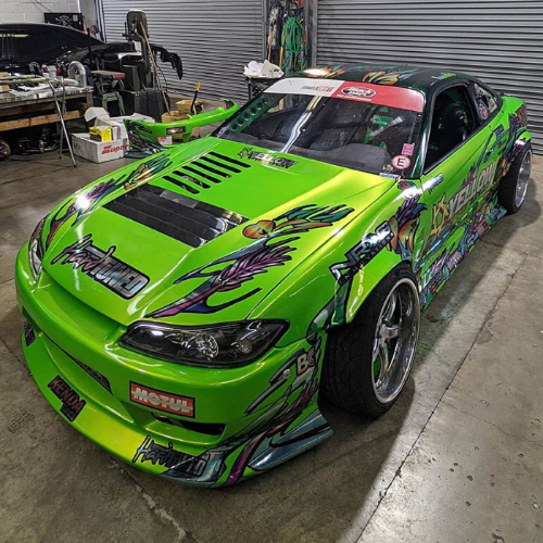 Hard TUNED Forrest Wang / Get Nuts Labs Garage Flag