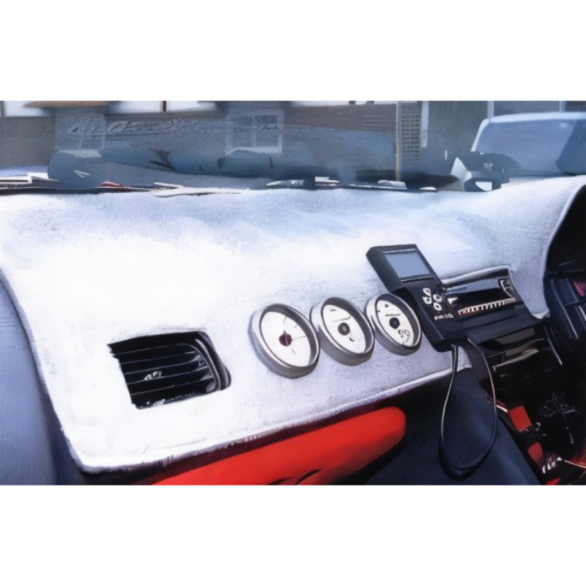 Supermade  Dash mat_Black (S13 series/S14/S15/JZX100 series/JZX90 series/R32/AE86/C33/C35