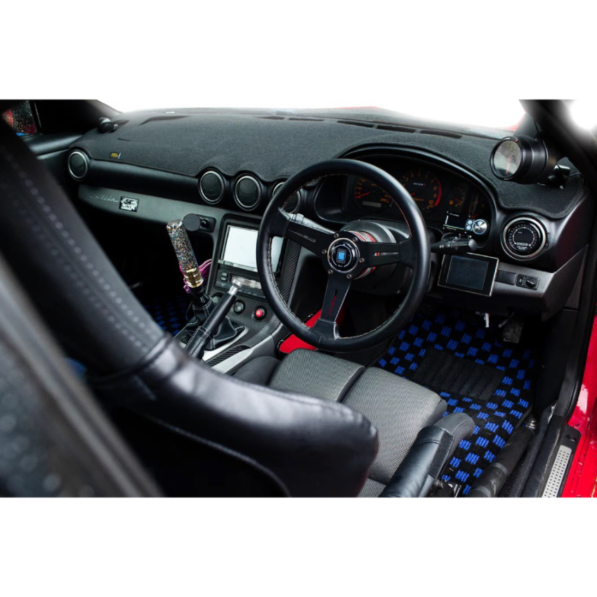 SHIRTSTUCKEDIN DRIVING FORCE DASH MATS for s13