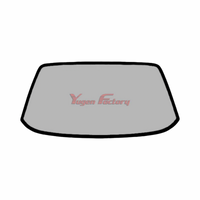 YugenFactory  Nissan Silvia PS13 Thermoformed Polycarbonate Rear Window