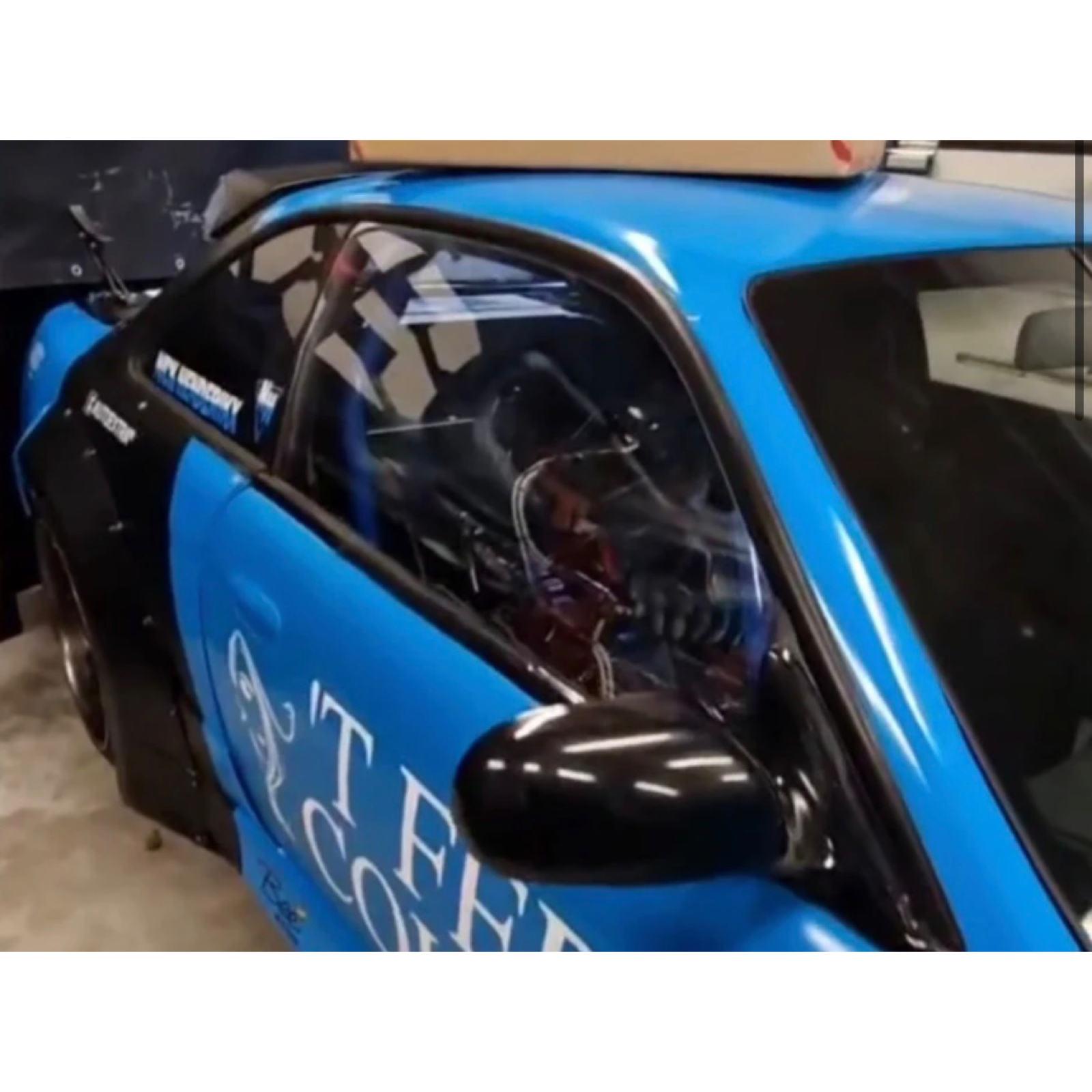 YugenFactory   Nissan Silvia S14 Thermoformed Polycarbonate Door Windows left and right set