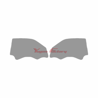 YugenFactory  Nissan Skyline R33 Coupe Thermoformed Polycarbonate Front Door Windows. left and right set