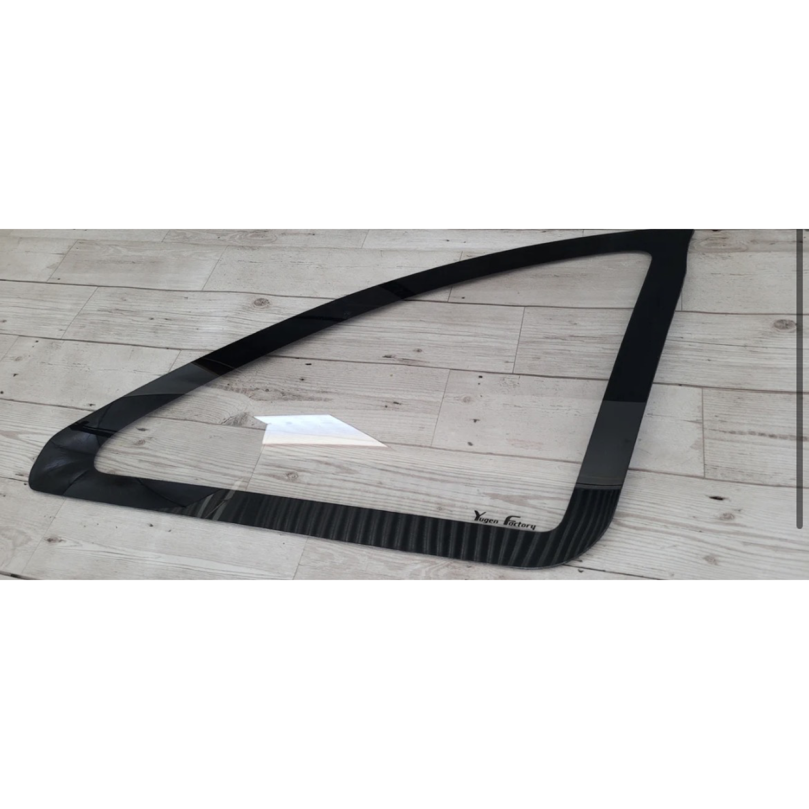 YugenFactory  Nissan Skyline R33 Coupe Thermoformed Polycarbonate Rear Quarter Window Set