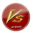 WORK VSKF Center Cap (Red/Gold)