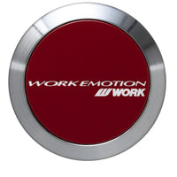 WORK EMOTION Center Cap Flat (Red) 