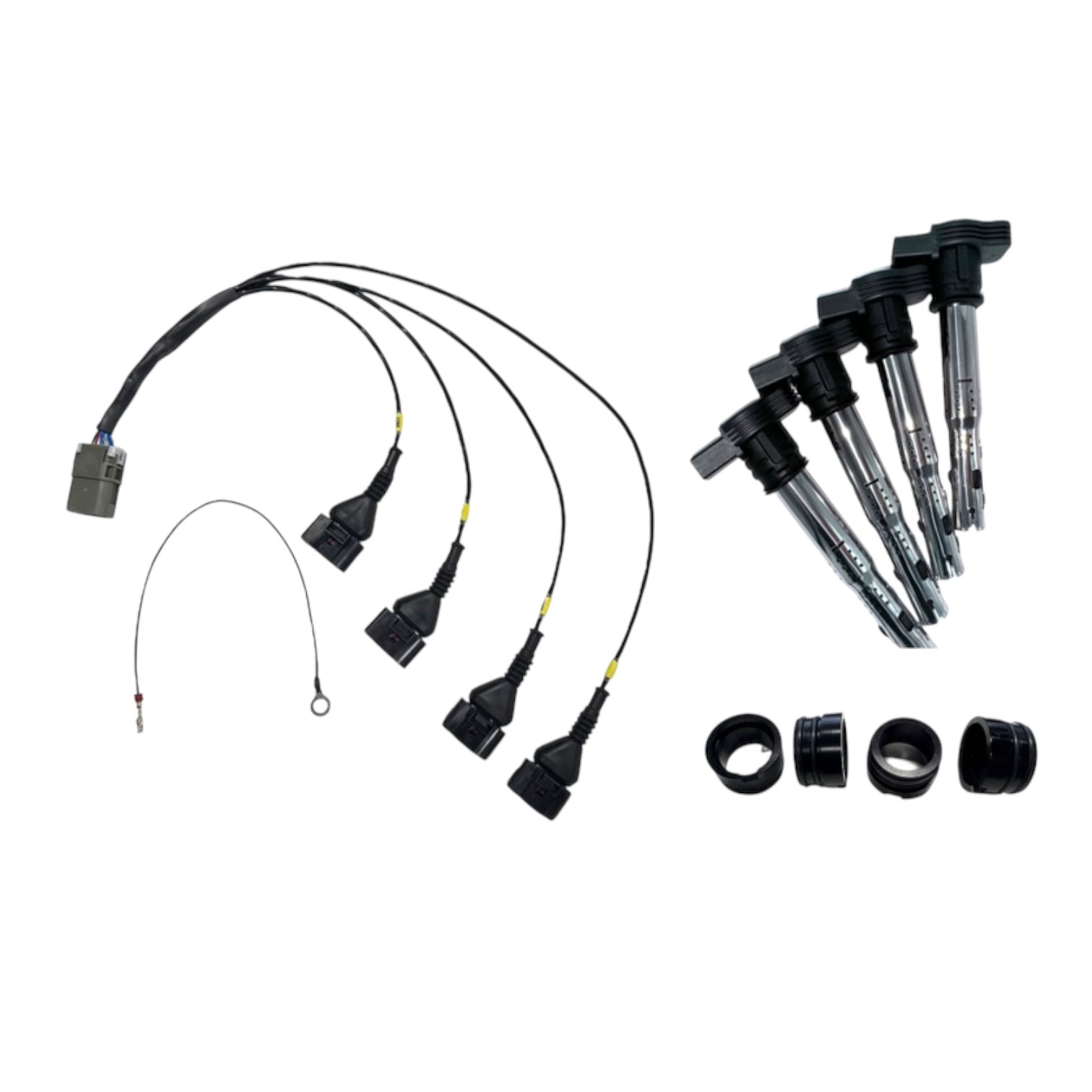 KTD SR Autech C3B (Black) Ignition Coil SET