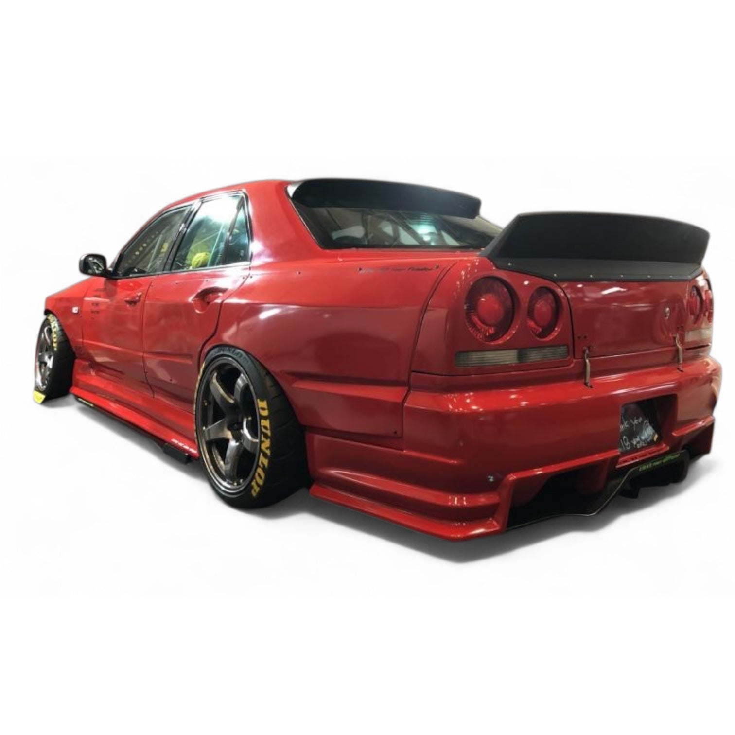 URAS URAS Type-RZ Rear Bumper for R34 Skyline 4Dr