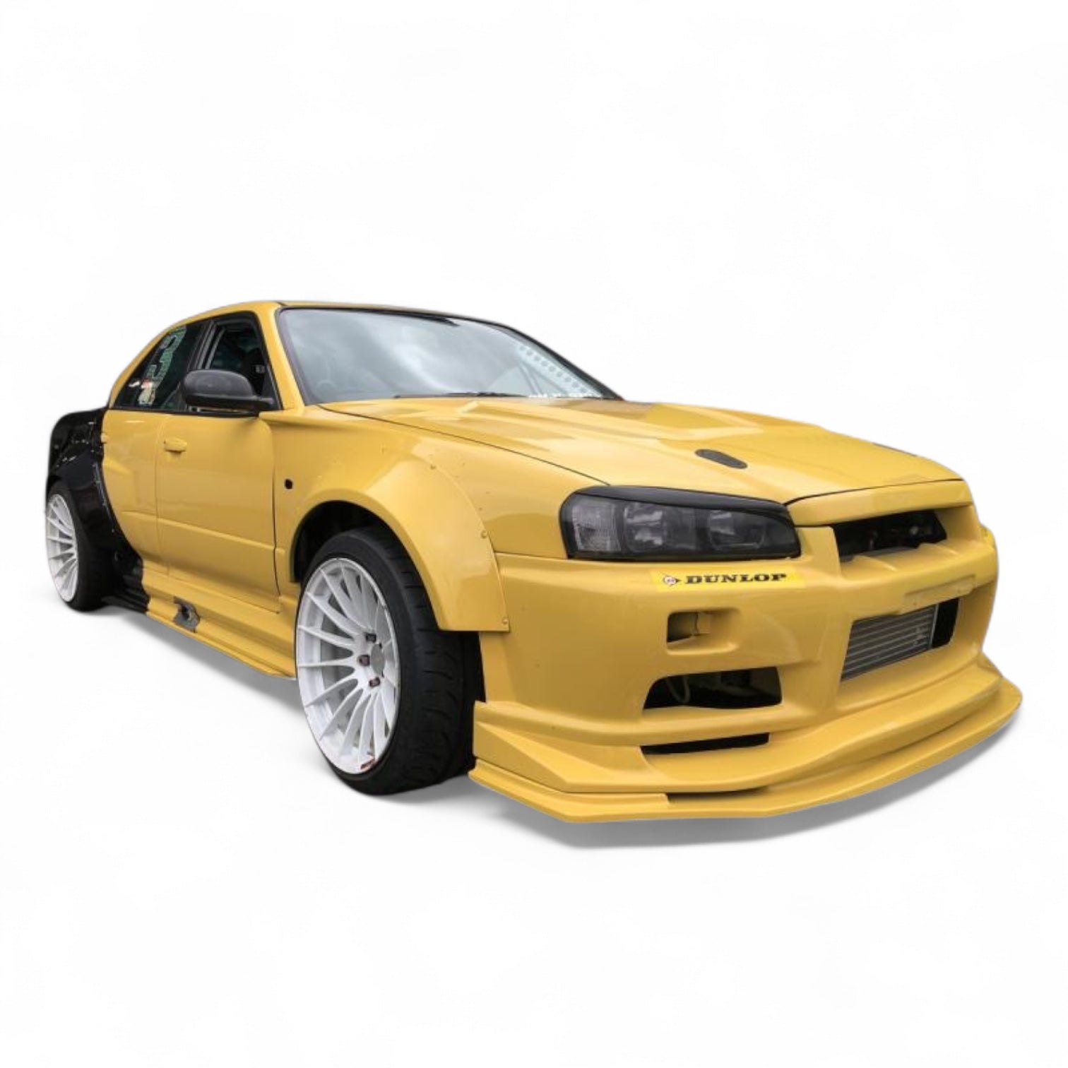 URAS TYPE-RR Front Bumper for R34 SKYLINE 4Dr