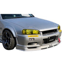 URAS TYPE-R Front Bumper for R34 SKYLINE 2Dr