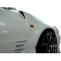 URAS TYPE-R Front Fender +18mm for R34 SKYLINE 2Dr