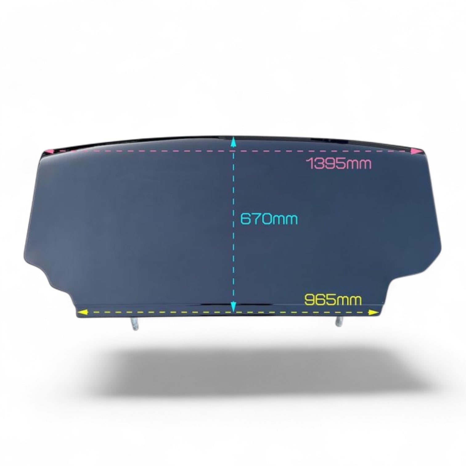 URAS Universal GTR Style Rear Diffuser with Fins