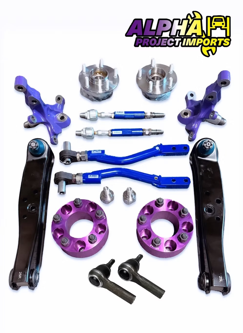 S14/S15 Naoki Nakamura Bknuckle V3 8pc Angle Kit
