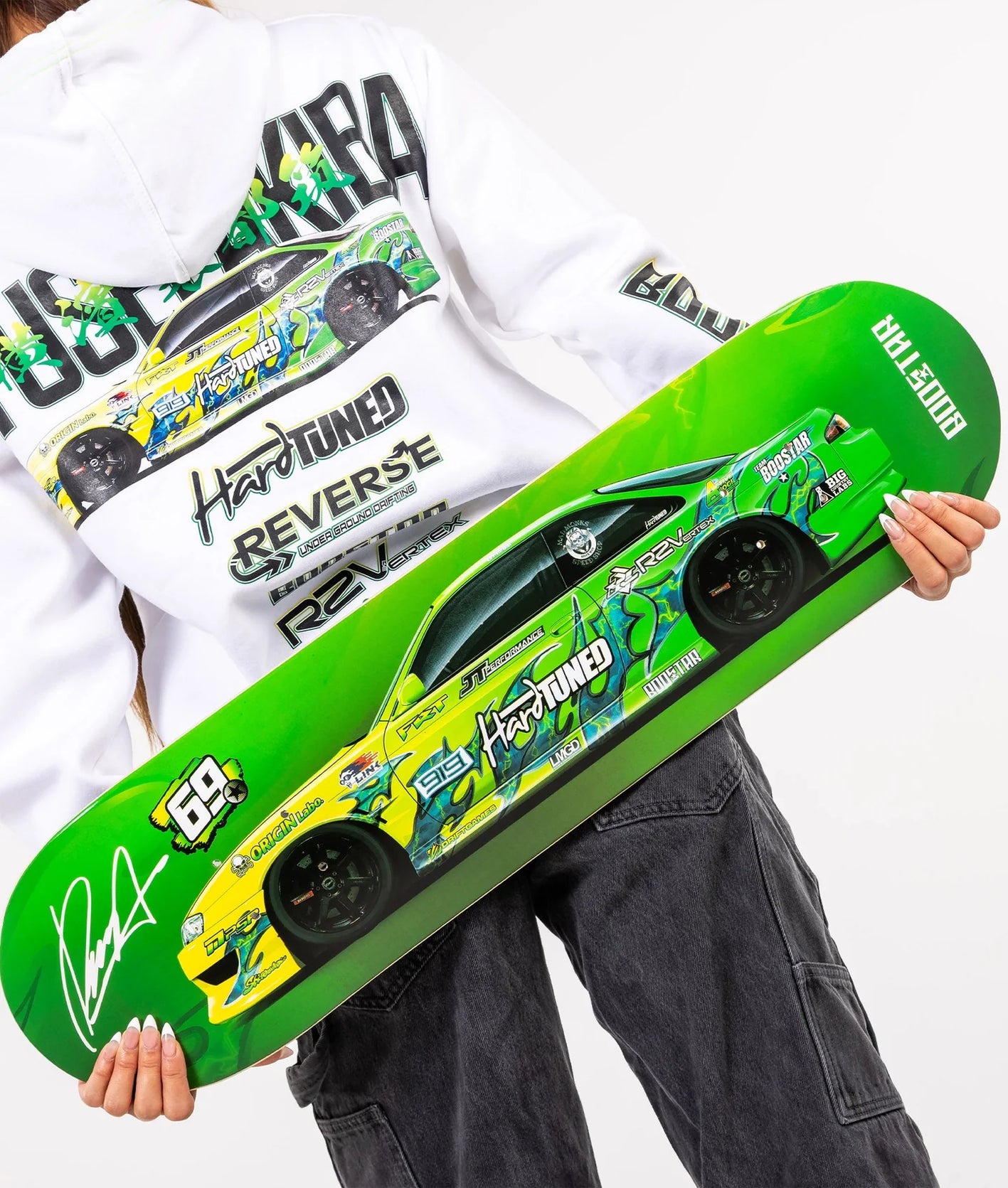 SKATE DECK   Hard TUNED x RYUSEI.AKIBA