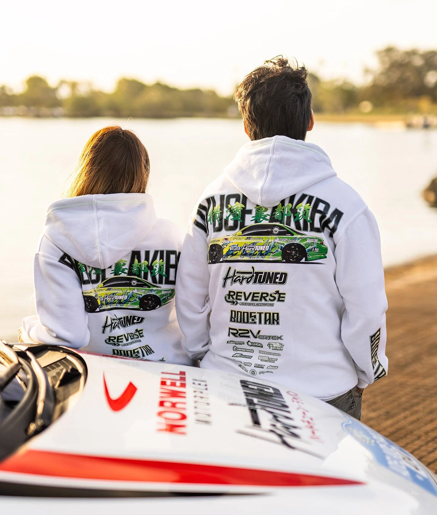 HOODIE  Hard TUNED x RYUSEI.AKIBA