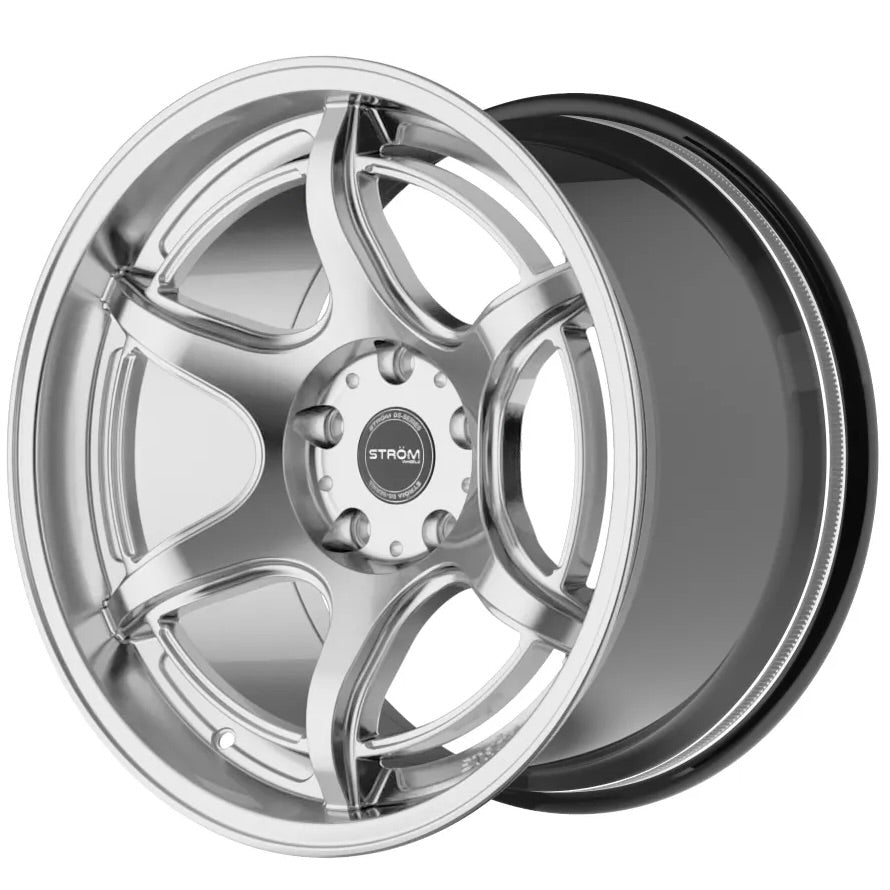STRÖM DS-F45 18x10.5+10 5H 114.3 CB73.1 Hyper Black